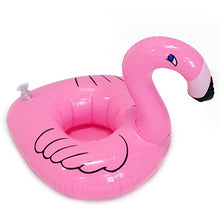 Load image into Gallery viewer, PIKAALAFAN Mini Inflatable Cup Holder Small Flamingo Floating Crab Cute Cartoon Animal Fruits Toy Pool Bathing Party Decoration