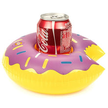 Load image into Gallery viewer, PIKAALAFAN Mini Inflatable Cup Holder Small Flamingo Floating Crab Cute Cartoon Animal Fruits Toy Pool Bathing Party Decoration