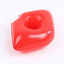 Load image into Gallery viewer, PIKAALAFAN Mini Inflatable Cup Holder Small Flamingo Floating Crab Cute Cartoon Animal Fruits Toy Pool Bathing Party Decoration