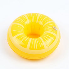 Load image into Gallery viewer, PIKAALAFAN Mini Inflatable Cup Holder Small Flamingo Floating Crab Cute Cartoon Animal Fruits Toy Pool Bathing Party Decoration