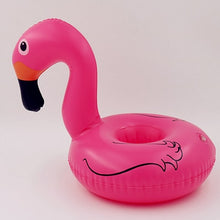 Load image into Gallery viewer, PIKAALAFAN Mini Inflatable Cup Holder Small Flamingo Floating Crab Cute Cartoon Animal Fruits Toy Pool Bathing Party Decoration