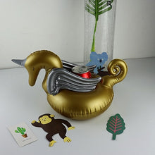 Load image into Gallery viewer, PIKAALAFAN Mini Inflatable Cup Holder Small Flamingo Floating Crab Cute Cartoon Animal Fruits Toy Pool Bathing Party Decoration